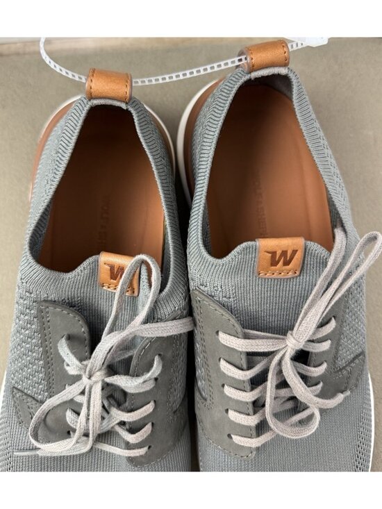 Wolf & Shepherd Swift NWOB $175 Men\'s Knit Derby Trainers Shoes Size 12 Gray main image 9